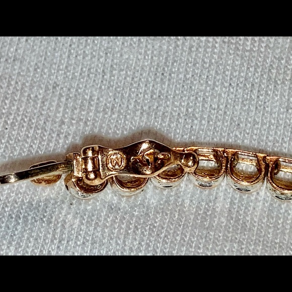 Micheal Kors 10k Rose Gold tennis bracelet - Picture 6 of 10